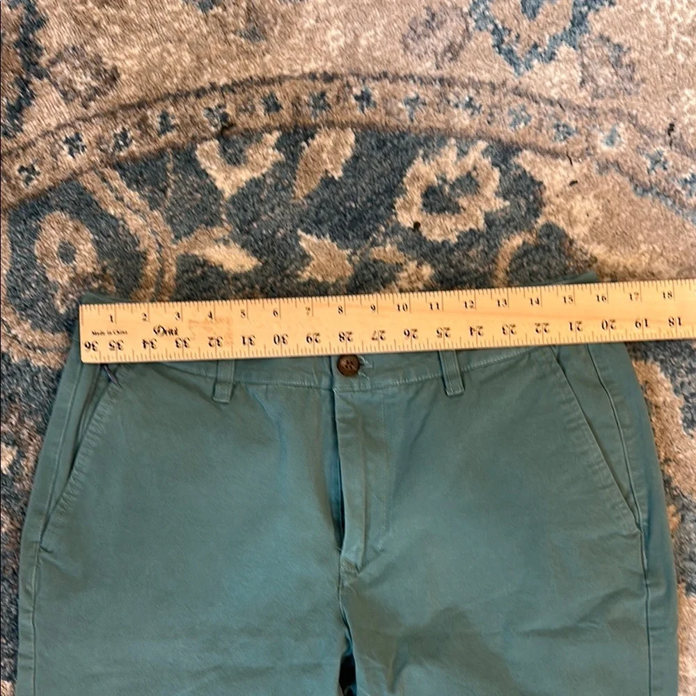 Bonobos Green Chinos Slim Tappered Fit Cotton - Picture 2 of 7